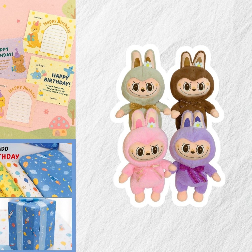 

Hadiah/Kado/Hampers/Gift/Parsel/Souvenir/Bingkisan/Parsel/Paket Gantungan Cantelan Boneka Labubu Full Body