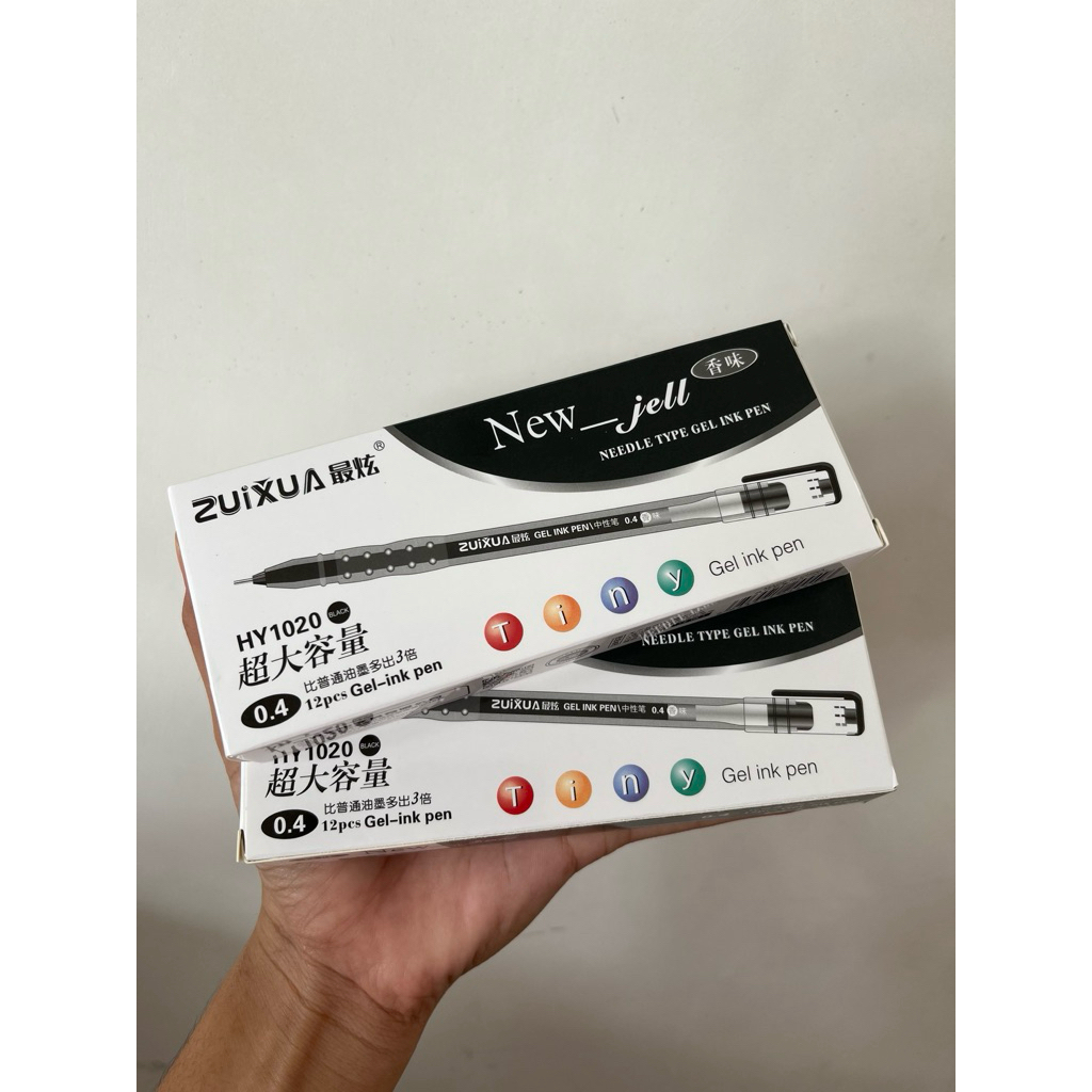

READYSTOK Pulpen Apple 1 Pack isi 12Pcs Bolpoin Gel