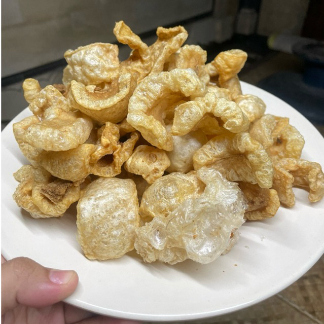 

Krupuk Babi Campur Kulit dan Samcan 1kg