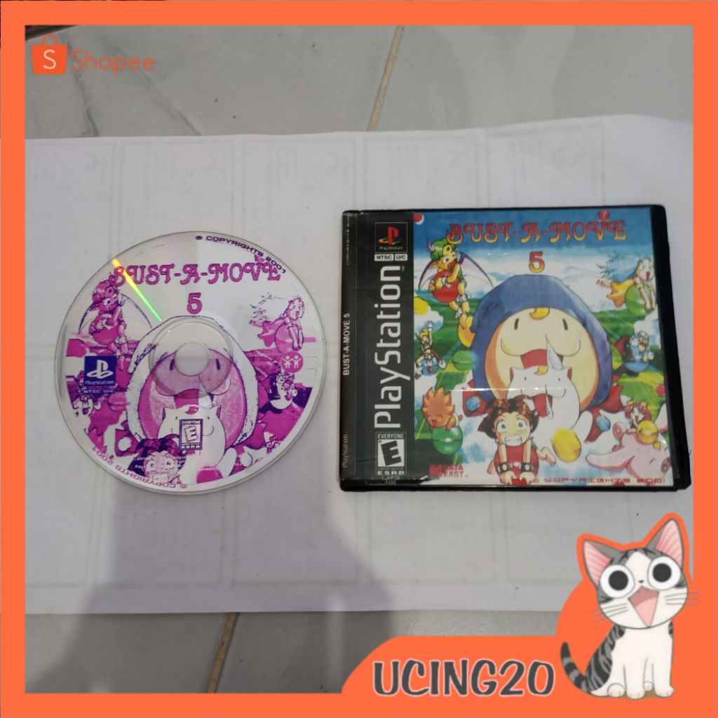 bust a move kaset PS1