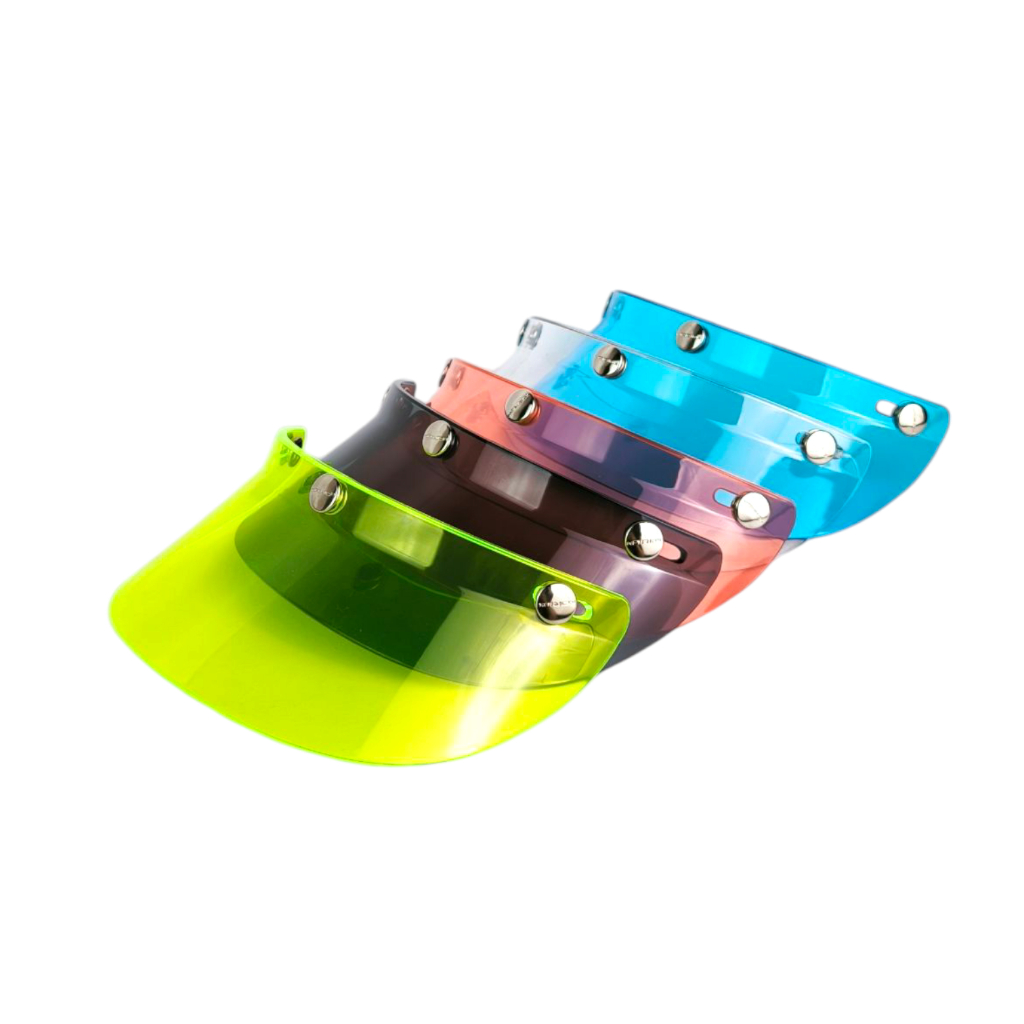 Pet Helm Bogo Retro Panjang Aksesoris Helm Bogo