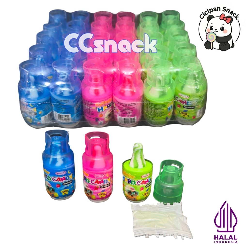 

SWEET ME CYLINDER DOT CANDY PAK ISI 30