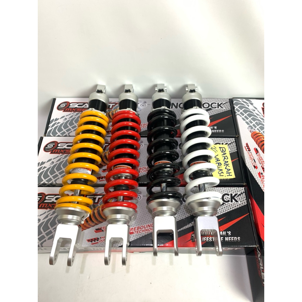 Shock belakang klx/Dtracket 150 dan  CRF 150 L scarlet klik rebound fungsi / monoshock klx  /  crf s