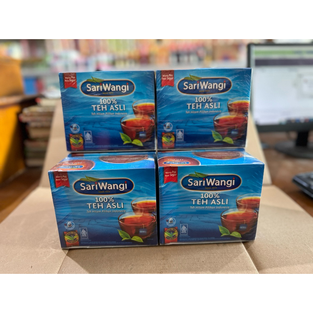 

Teh Sari Wangi 92.5g 50 Kantong Teh