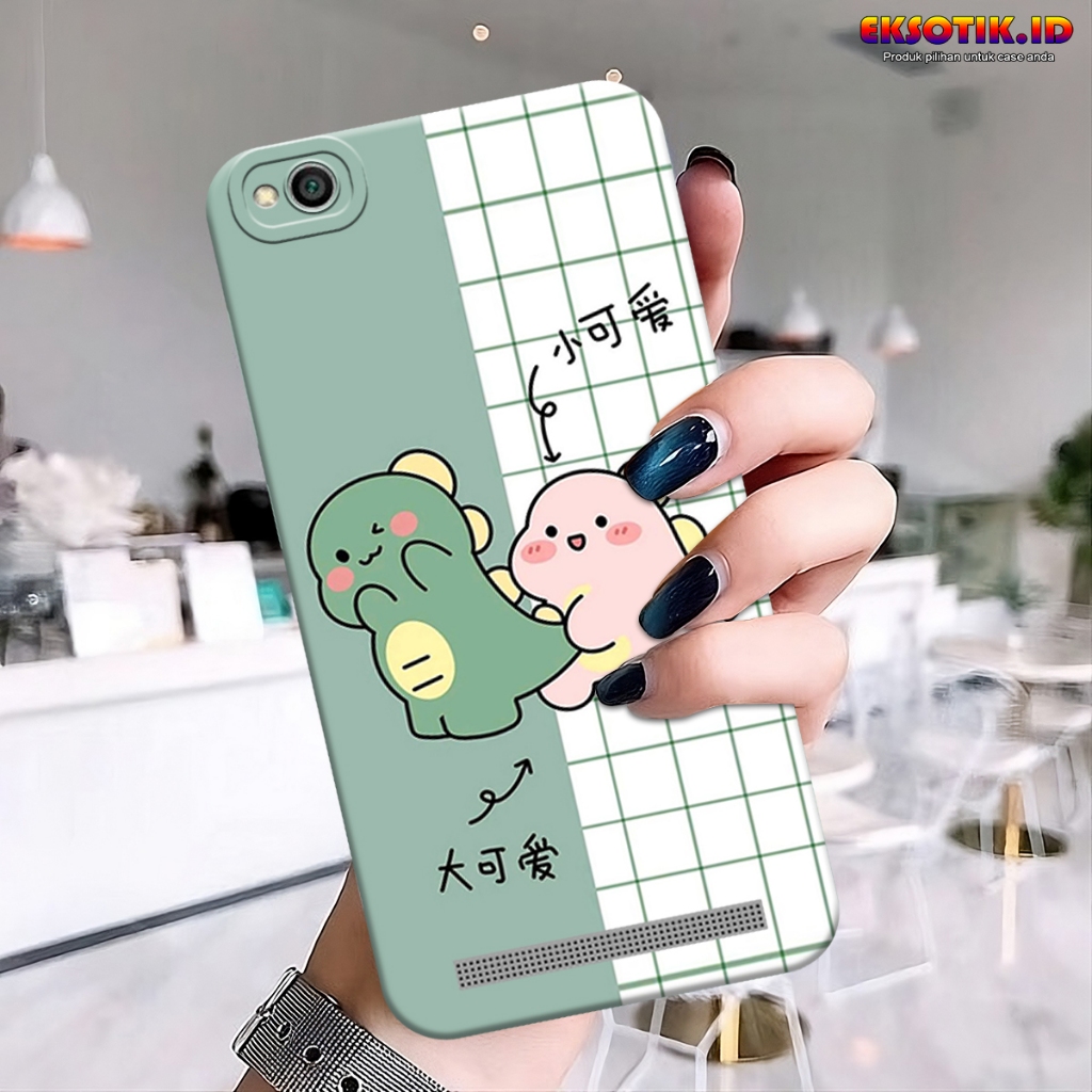 Case XIAOMI REDMI 5A - Eksotik.id - Casing  XIAOMI REDMI 5A - Case CUTE DINO - Skin Handphone - Sili