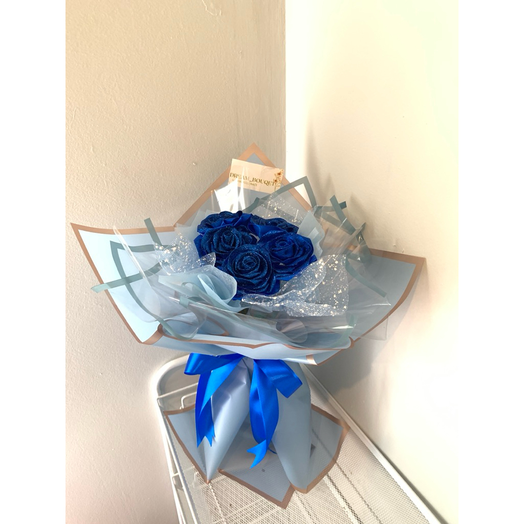 

BUKET PITA SATIN BIRU