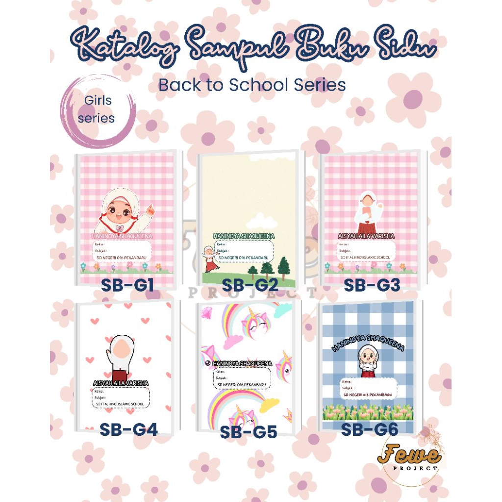 

Sampul Buku Sekolah Custom