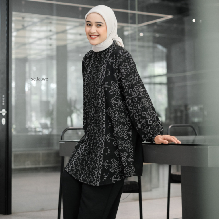 Setelan One Set Wanita Outfit Kondangan Kekinian Nara