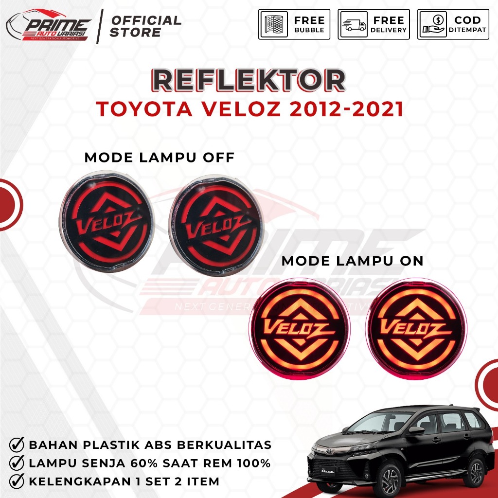 Lampu Reflektor Belakang Avanza Veloz 2012-2021 - ORIGINAL
