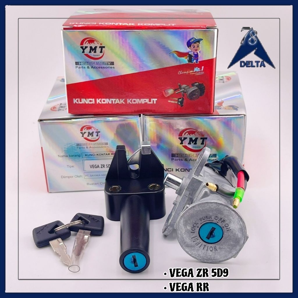 KUNCI KONTAK ASSY VEGA ZR 5D9 YAMAMOTO - Kunci Kontak set + jok Vega Zr / Vega RR 5D9