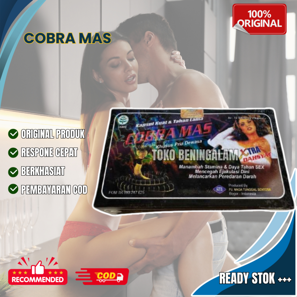 

Cobra Mas Kapsul Hitam Original