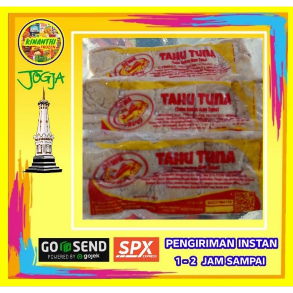 Tahu Bakso Tuna Dewa Ruci isi 10 Jogja frozen