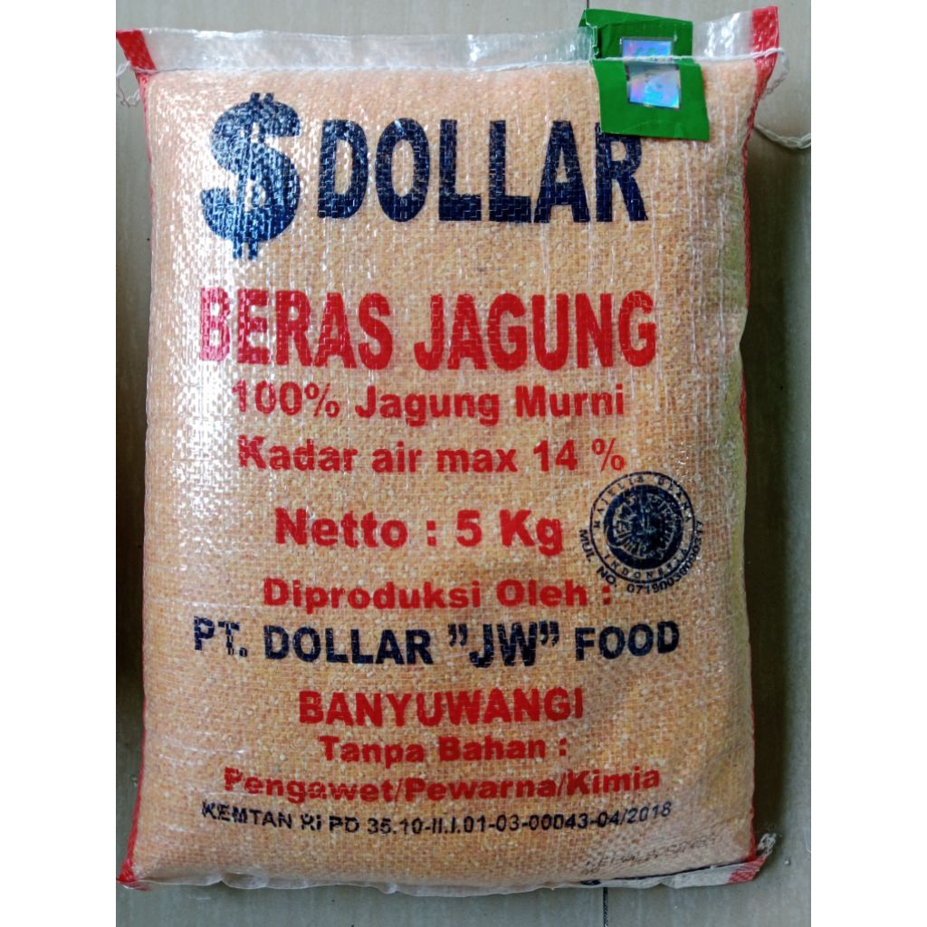 

Beras jagung 5kg an