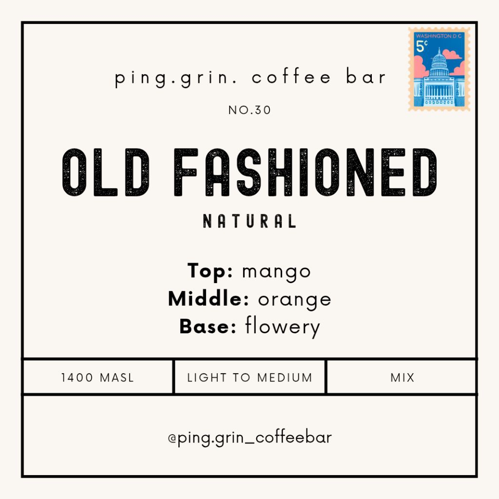 

Old Fashioned - Natural - Filter Arabica Beans No.30