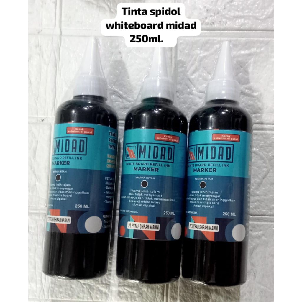

tinta spidol whiteboard 250ml midad