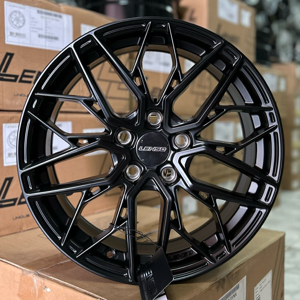 Velg Lenso Ventus Thailand Ring 17 Lebar 7 Pcd 5x114.3 Et 35 Warna Satin Black | Velg R17 | Velg Mob