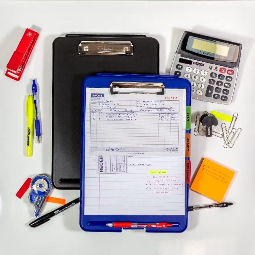 

BAZIC 1810 CLIPBOARD STORAGE CASE PAPAN JALAN UJIAN BENTUK TAS