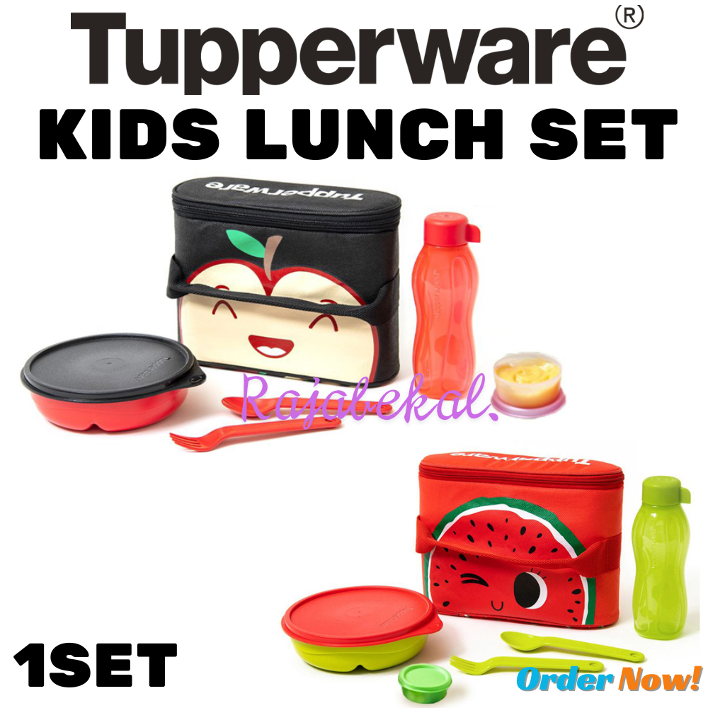 PROMO Tupperware  Kids Lunch Set dengan tas