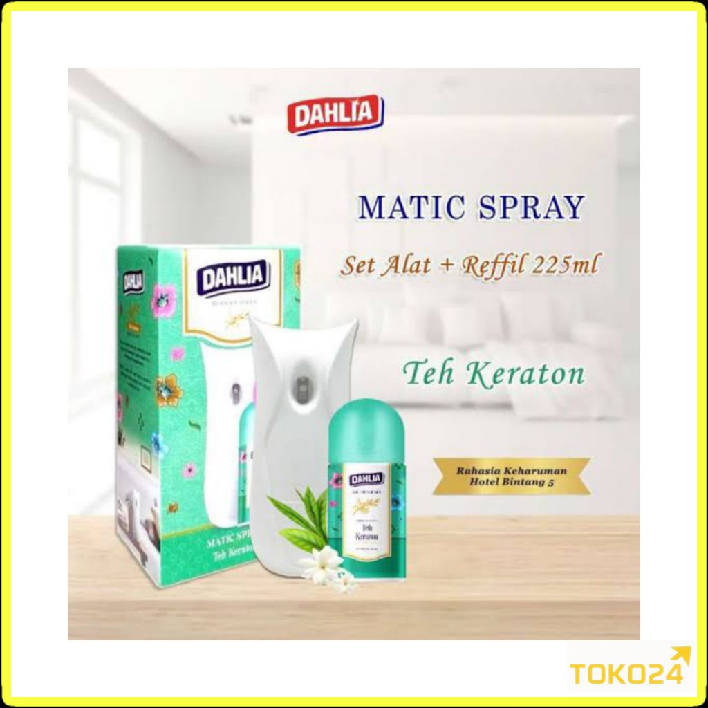 Dahlia Matic Spray Set Teh Keraton