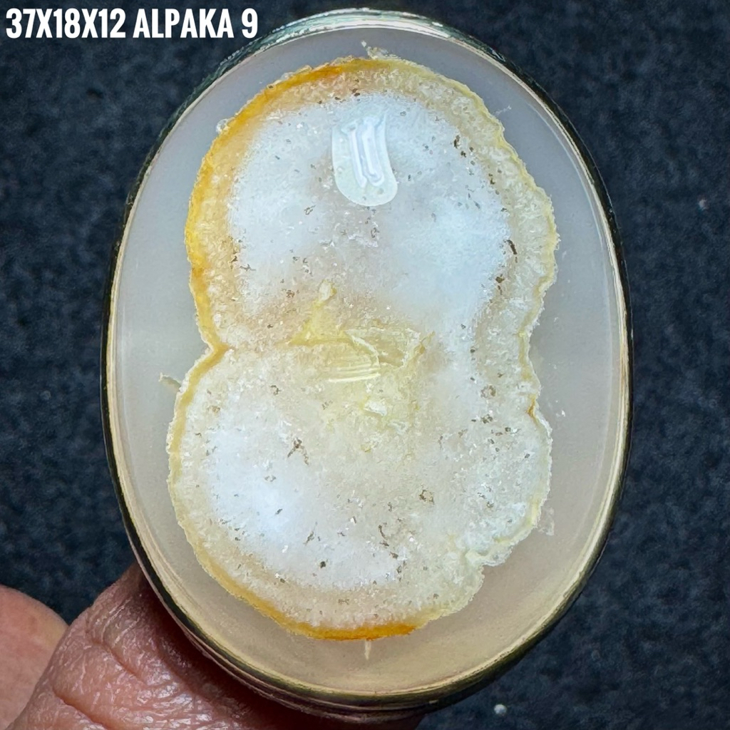 Cincin Batu Akik Natural Angka 8 (Asli Alam)