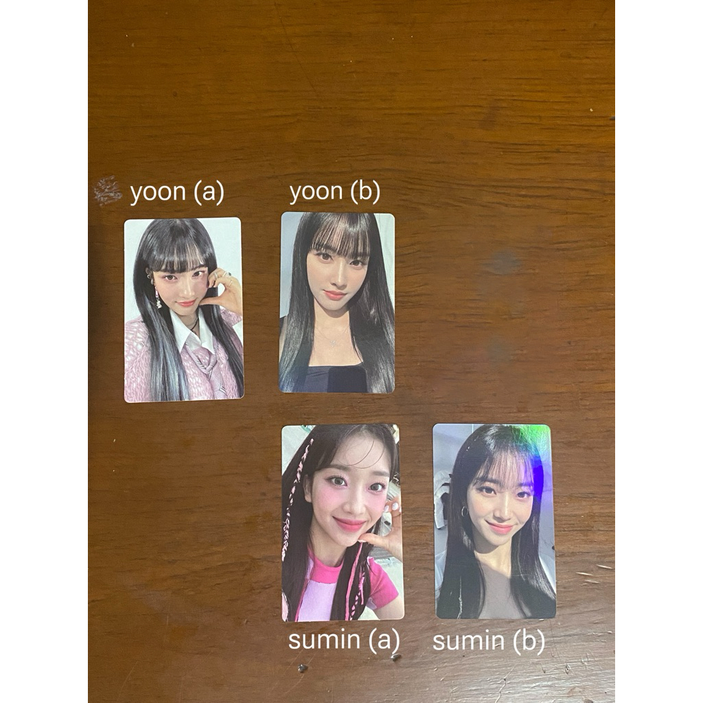 STAYC Yoon Sumin Weverse Photocard
