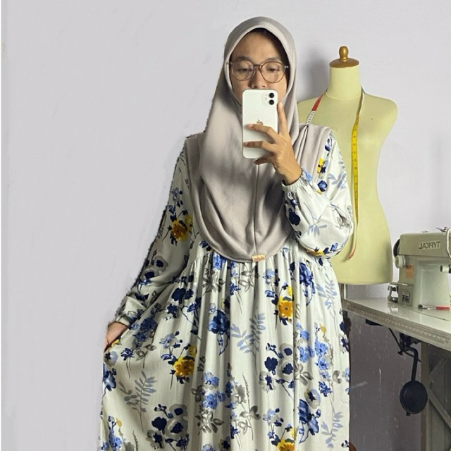 KAYANA MIDI DRESS DASTER HOMEWEAR BY LOVIN OUTFIT