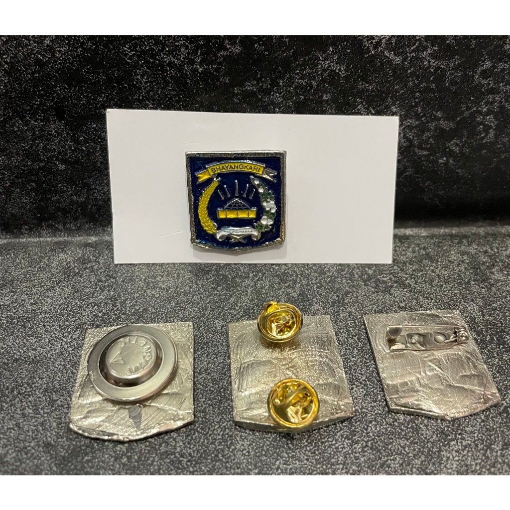 Pin Bhayangkari Cor - Lencara Pin Dada Bhayangkari Cor