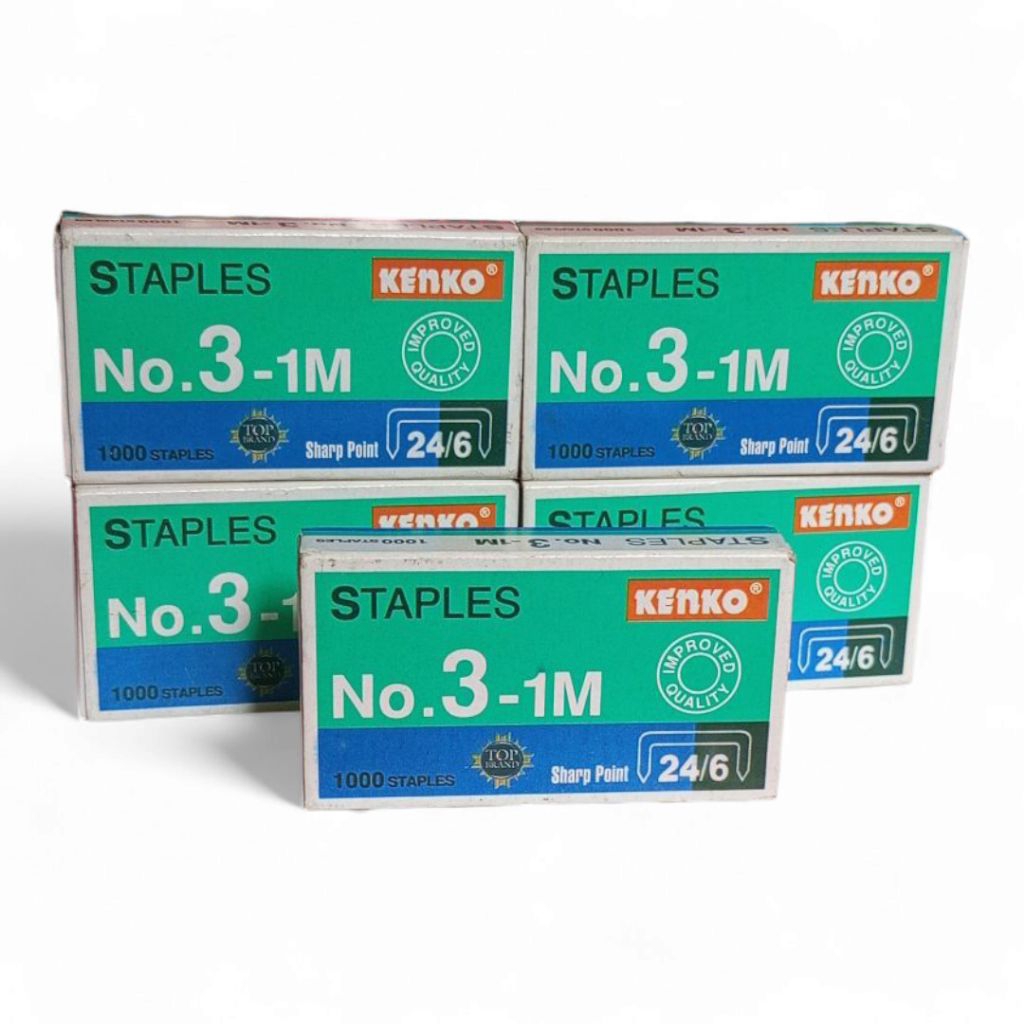 

Isi Staples No. 3-1M merk Kenko (Besar)