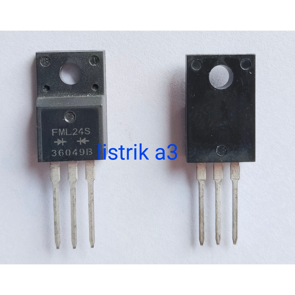 diode FML24S 400V 400 V 10A dioda stack penyearah 2diode listrik