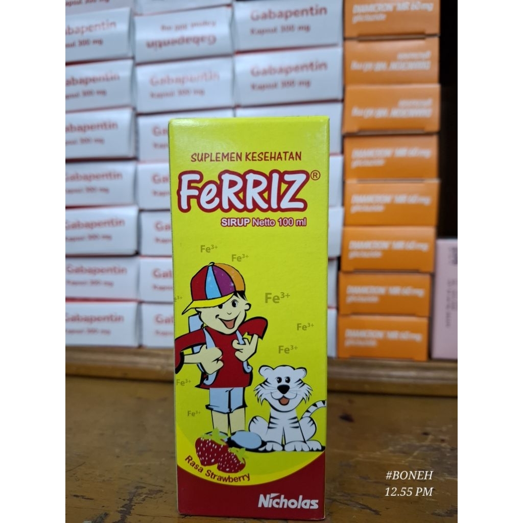 

ferriz sirup 100ml 250ml