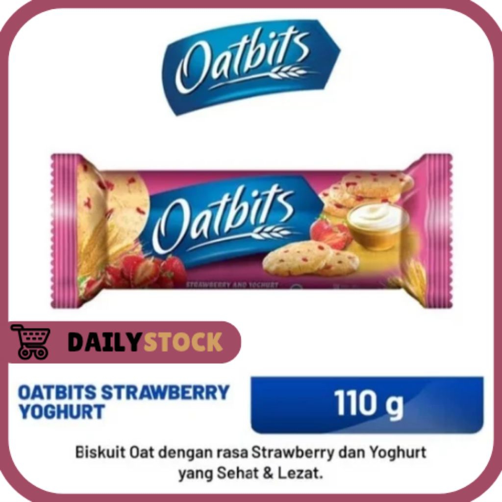 

Oatbits Strawberry and Yoghurt Biskuit 110gr