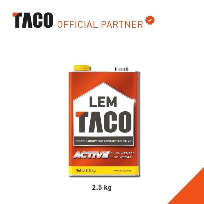 

TACO Lem Lem Kuning Active TA 1025 KB - Lem Serbaguna Lebih Kental & Pekat Daya Rekat Kuat 2.5 kg