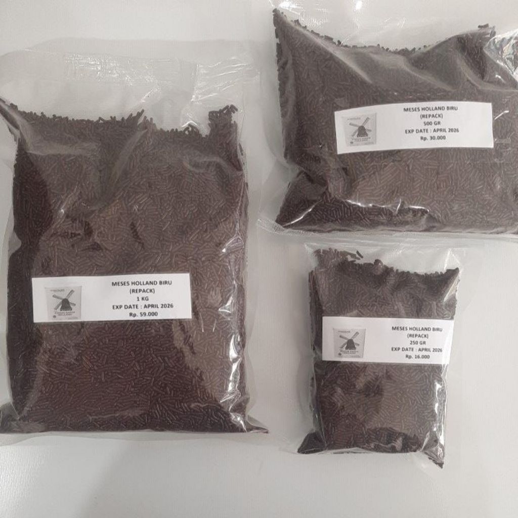 

MESES HOLLAND BIRU REPACK 1KG, 500 GRAM, 250 GRAM