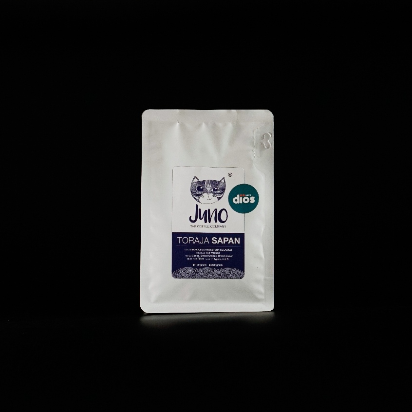 

Toraja Sapan - Juno The Coffee Company - Full Washed - Filter Coffee - 200gr