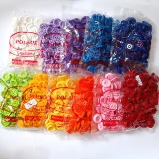 Perbiji Kancing Lubang 4 - Kancing Ukuran 2cm - Kancing Besar 2,5cm