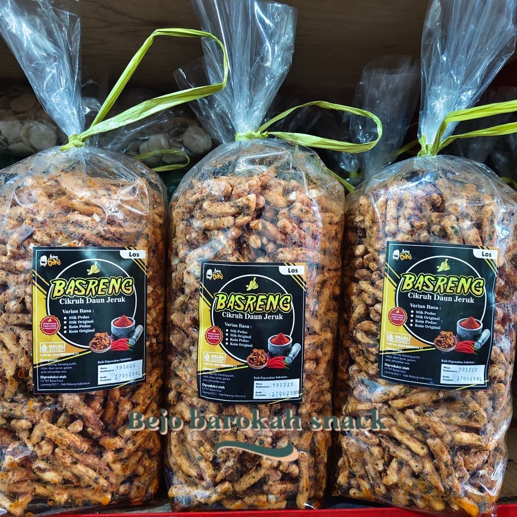 

BASRENG CIKRUH DAUN JERUK, BASRENG STIK, BASRENG DAUN JERUK