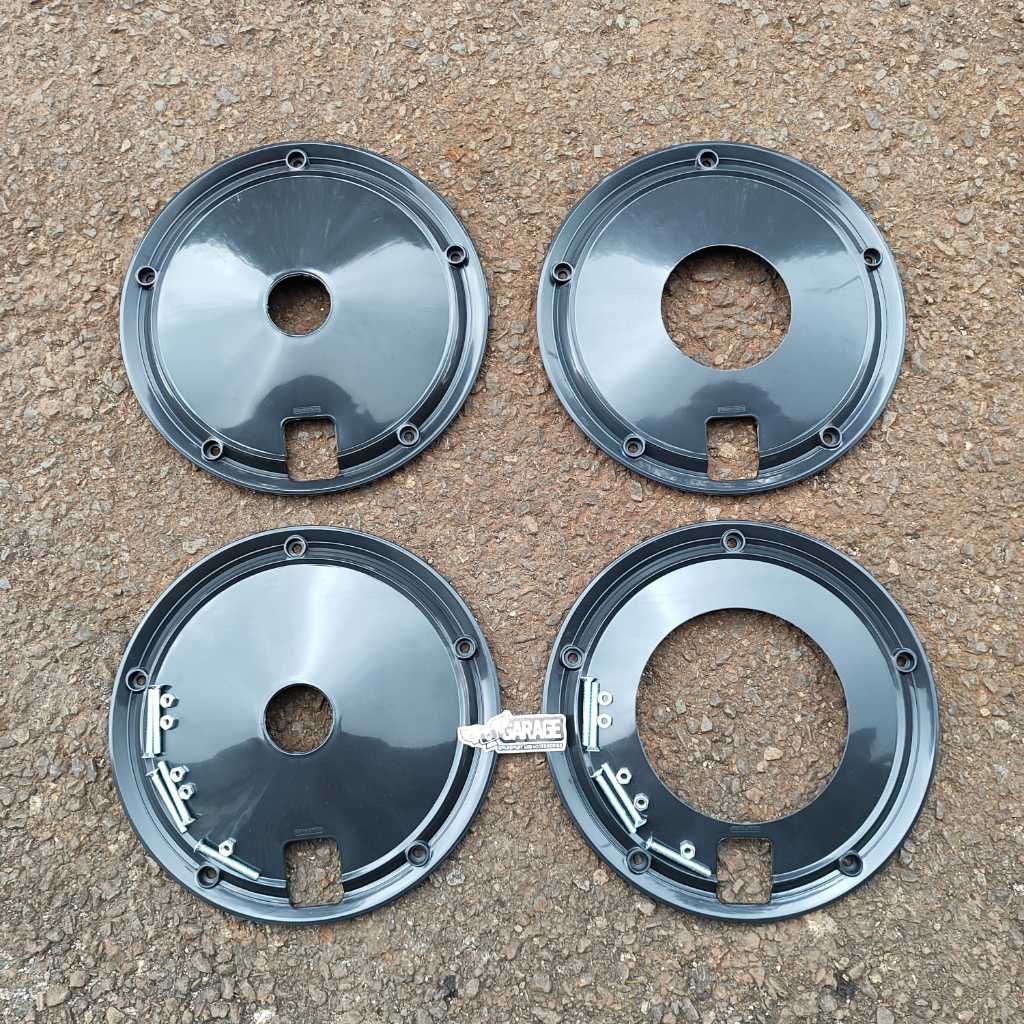 Wheeldop Ring 12 Matic HITAM BARU ABS set BAUD Wildop Ring 12 Semua Metik Fazio scoopy Wheel dop Doo