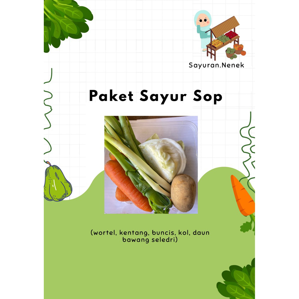 

BEST SELLER! Paket Sayur Sop Fresh