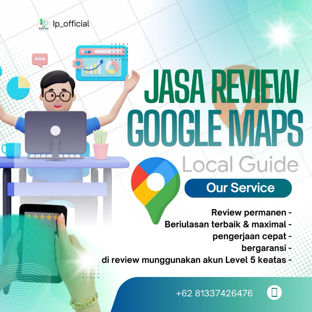 Jasa Review Google Bisnisku – Permanen, Aman, Akun Lokal Guide Asli