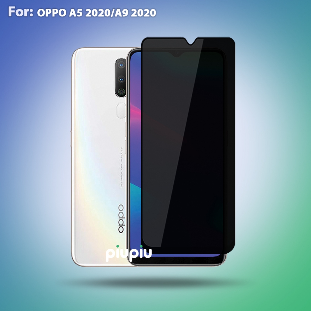Tempered Glass Layar Oppo A5 2020/A9 2020 Anti Gores Pelindung Layar