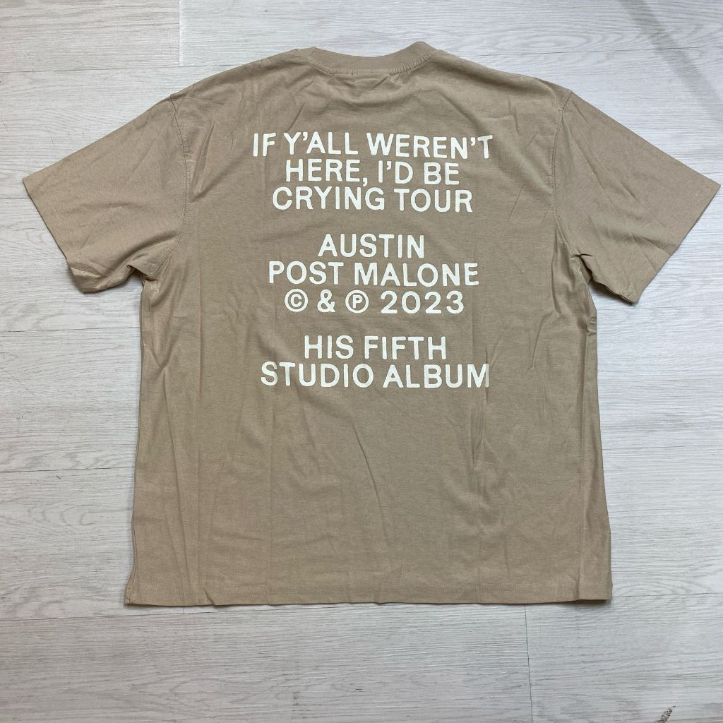Austin Post Malone 2023 Tour Official Tee