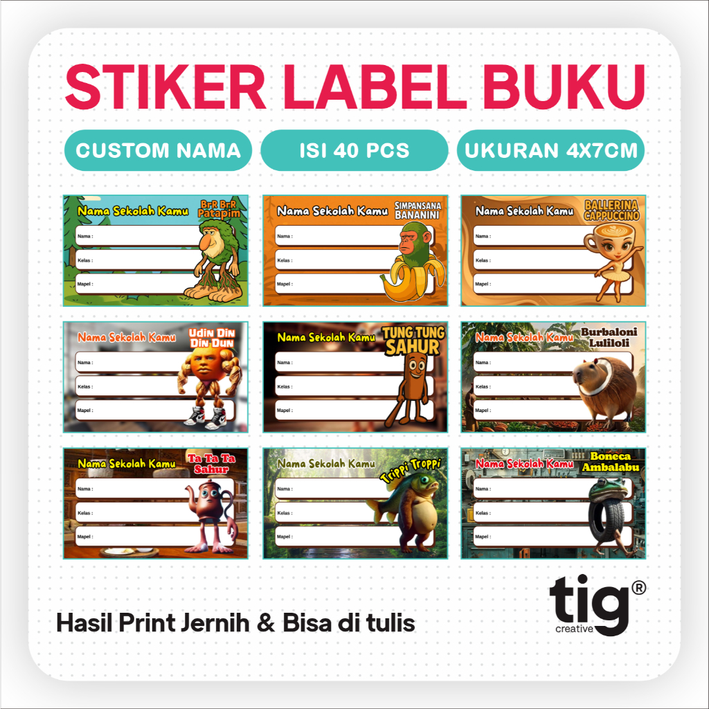 

STIKER LABEL BUKU PELAJARAN | ANOMALI