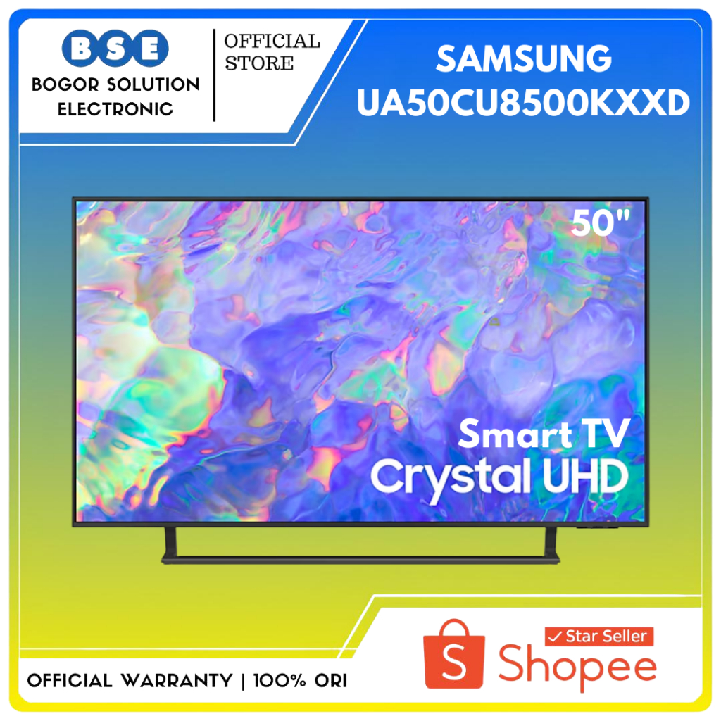 TV Samsung UA50CU8500KXXD 50" Crystal UHD 4K Smart TV Samsung 50CU8500