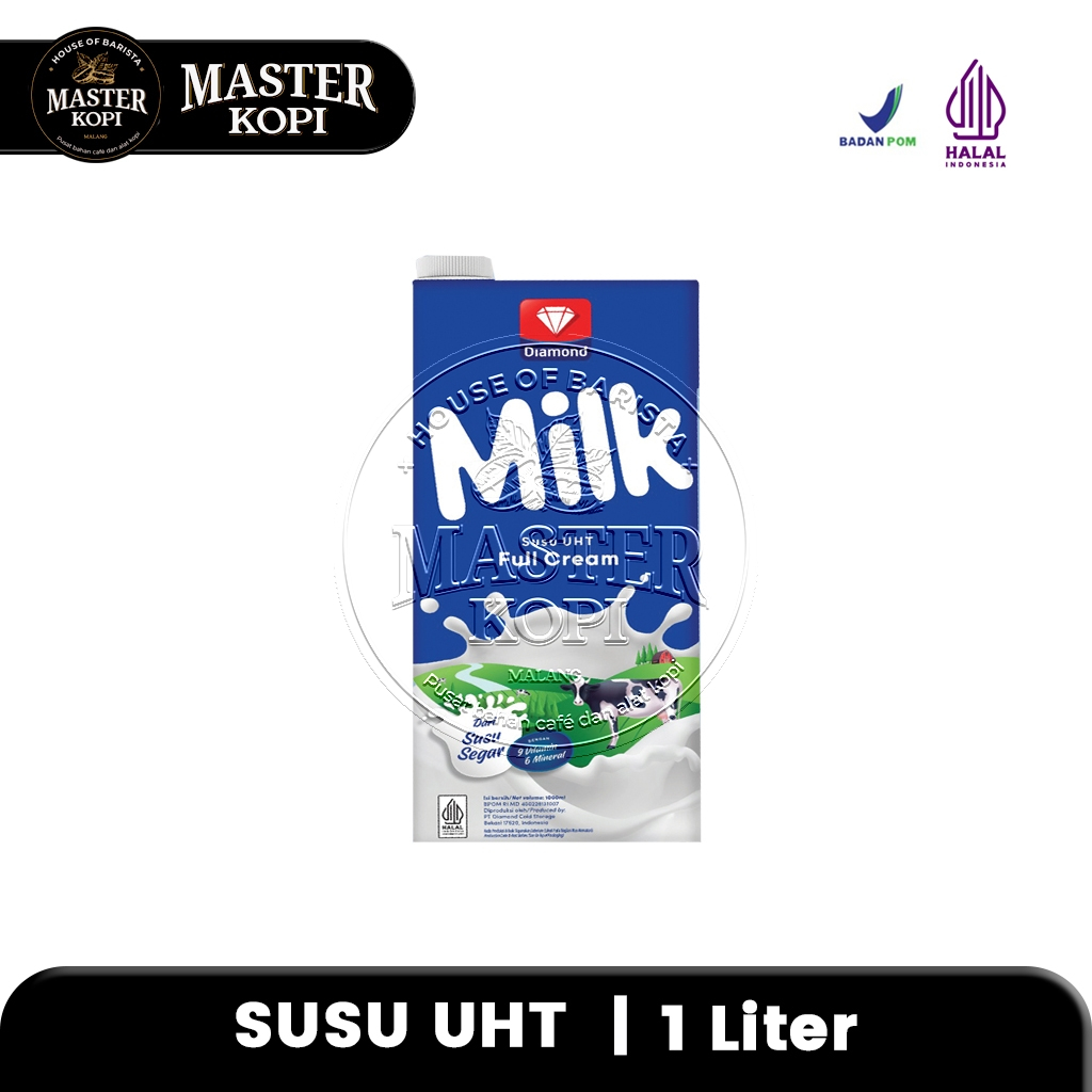 

DIAMOND Milk Susu UHT Full Cream - 1 Liter