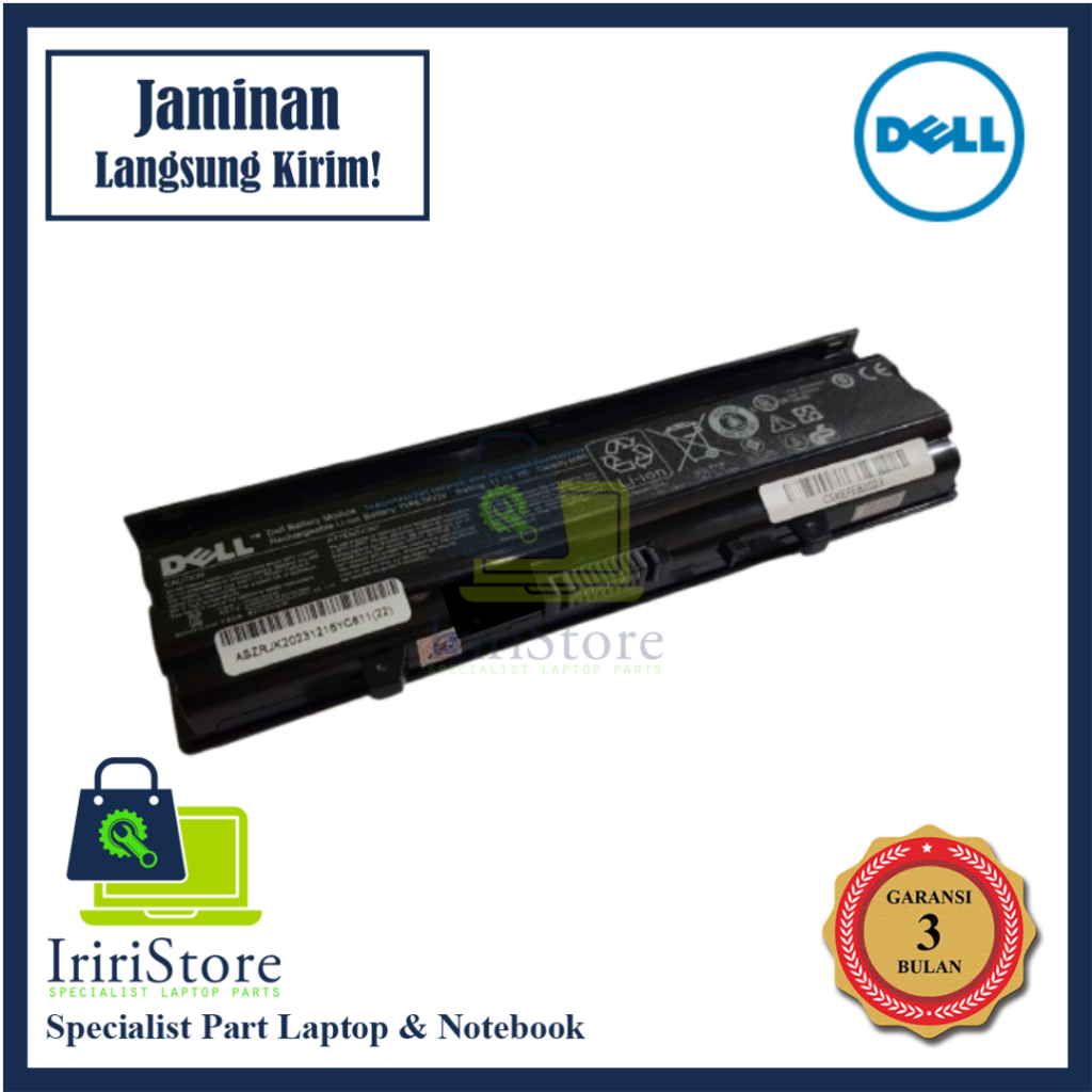 Baterai Original Dell Inspiron N4020 N4020D N4030 N4030D