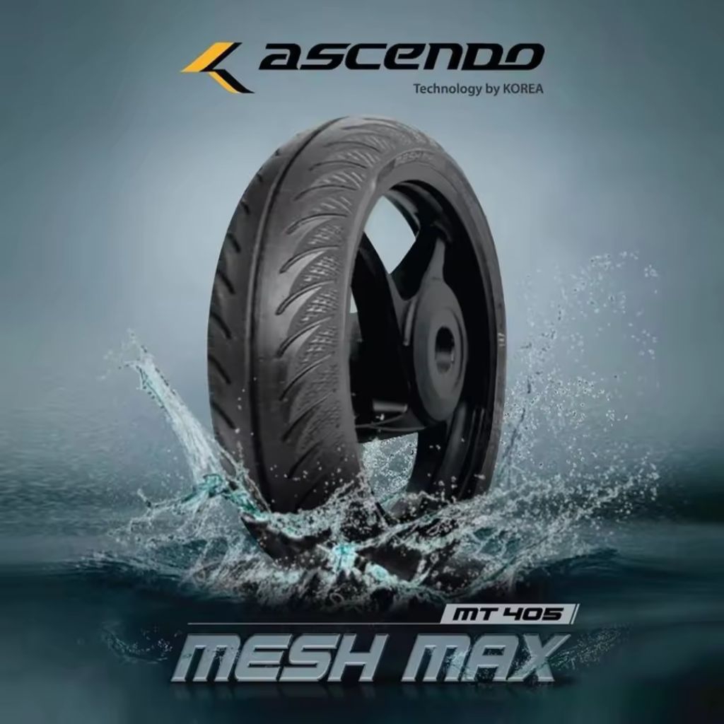 Ban Ascendo MESH MAX MT 405 90/80 14 TUBELESS