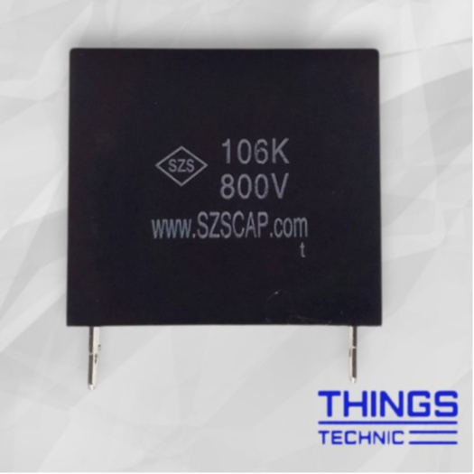 Kapasitor SZS 106K 800V – MKP Film Capacitor 10uF 800V