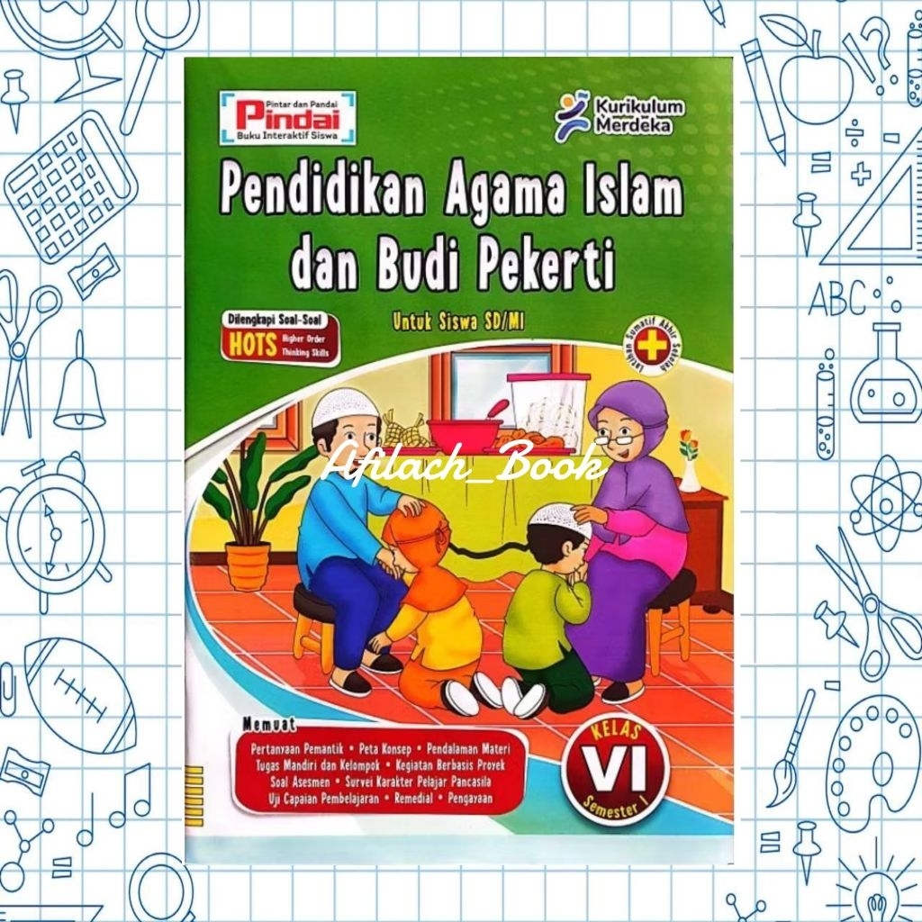 LKS Pindai PAI Pendidikan Agama Islam dan Budi Pekerti kelas 6 SD MI Semester 1 Kurikulum Merdeka