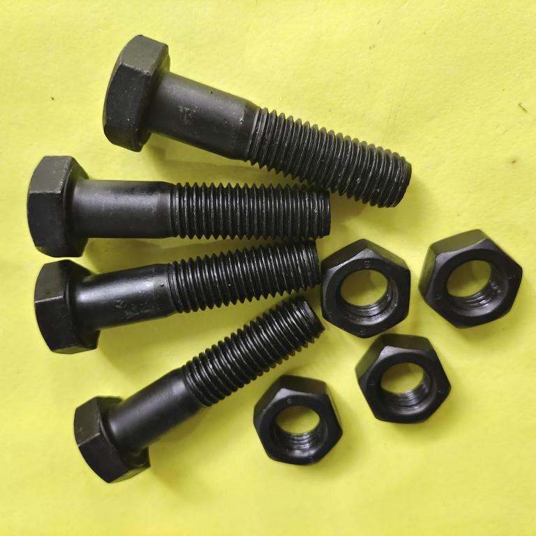 BAUT BAJA HTB 8.8 M18 X 50 HALF DRAT / BAUT BAJA M18 X 50 HITAM / BAUT 27 KUNCI 27 / BAUD HALF DRAT 