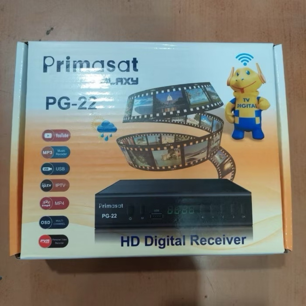 set top box tv digital primasat PG 22